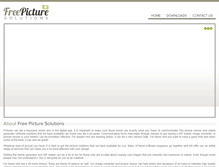 Tablet Screenshot of freepicturesolutions.com